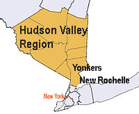 Hudson Valley Region Area