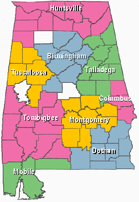 Alabama regions