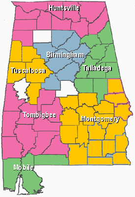 Alabama regions