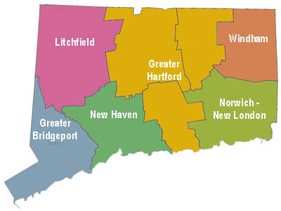 Connecticut regions