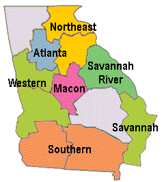 Georgia CCRC regions