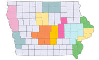 Iowa regions