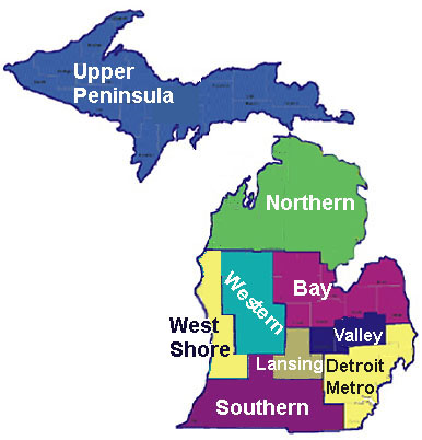 Michigan regions