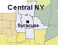 Syracuse and Central  New York region