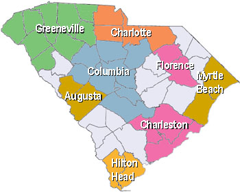 South Carolina regions