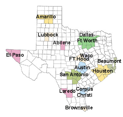 Texas regions