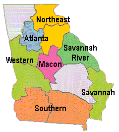 Georgia CCRC regions
