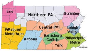 Pennsylvania Map