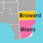 Miami/Dade Florida region