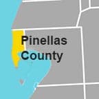 Pinellas county map